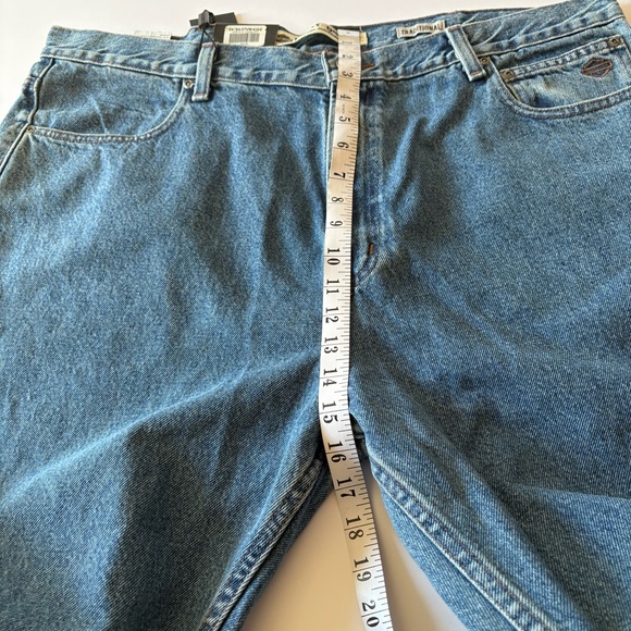 Harley-Davidson heavyweight traditional Fit Blue Jeans. NWT, Sz 42 - Picture 7 of 9